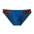 thumbnail image 1 of Noblesse Underwear Men's Ride Up Briefs Cotton Briefs Lace White XL Z02203blue, 1 of 3