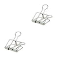 thumbnail image 4 of stanreset 1/2/3 20 Pieces Metal Paper Clip Anti-rust Unfading Solid Color Replacement Home Office File Examination Papers Clips Silver 19mm 2PCS, 4 of 6