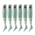 thumbnail image 3 of Señuelo de pesca, 6 piezas de PVC, cebo suave, aparejos de pesca, señuelo falso, salida de alta intensidad, 3 of 8