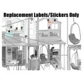 thumbnail image 6 of Barbie 3-Story Townhouse Playset Replacement Stickers, 6 of 7