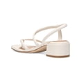 thumbnail image 2 of COLE HAAN Womens White Cushioned Arch Support Asymmetrical Calli Round Toe Flare Slip On Dress Thong Sandals Shoes 9.5 B, 2 of 4