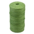thumbnail image 2 of yuksok Natural Burlap Hessian Jute Rope Twine Rope String Gift Box String Cord Wedding Green, 2 of 9
