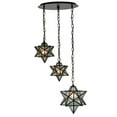 thumbnail image 2 of MEYDA 130969 21 in. W Moravian Star 3 Light Shower Flushmount, 2 of 7