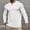 1#White, variant on Dwaogom Men's Casual Shirts Classic Button Basic Long Sleeve Shirt Solid Color Cotton Tees Stylish Tops Turndown Collar Long Sleeve Blouse Shirt