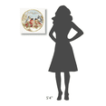 thumbnail image 4 of Global Gallery's '12 Days of Christmas IV Round' By Lisa Audit Stretched Canvas Wall Art, 4 of 4