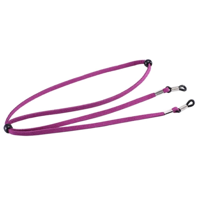 Correa para gafas ajustable, antideslizante, universal, deportiva, para gafas de sol Púrpura