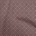 thumbnail image 1 of oneOone Cotton Poplin Maroon Fabric Geometric Craft Projects Decor Fabric Printed By The Yard 42 Inch Wide, 1 of 4