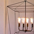 thumbnail image 3 of Square Iron Bar Pendant Light 20" X 20" X 26"T, 3 of 3