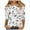 Multicolor-15, variant on Mittory 3/4 Sleeve Tops for Women Summer Floral Print Tees Shirts Trendy Ladies Blouses Dressy Casual Clothing
