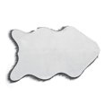 thumbnail image 4 of 23.6"X39.3" Soft Warm Silver Grey Rug Fur Sheep Wool Chair Sofa Cover Mat  Area Rug, 4 of 6