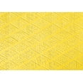 thumbnail image 1 of Ahgly Company Machine Washable Indoor Rectangle Solid Yellow Modern Area Rugs, 2' x 3', 1 of 4
