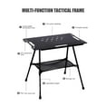 thumbnail image 3 of WESTTUNE Table Tactique IGT de Camping avec Accessoires, Légère, Multifonctionnelle, Pliante, en Alliage d'Aluminium, Table d'Extérieur, Plateau Carré IGT Réglable, 3 of 6