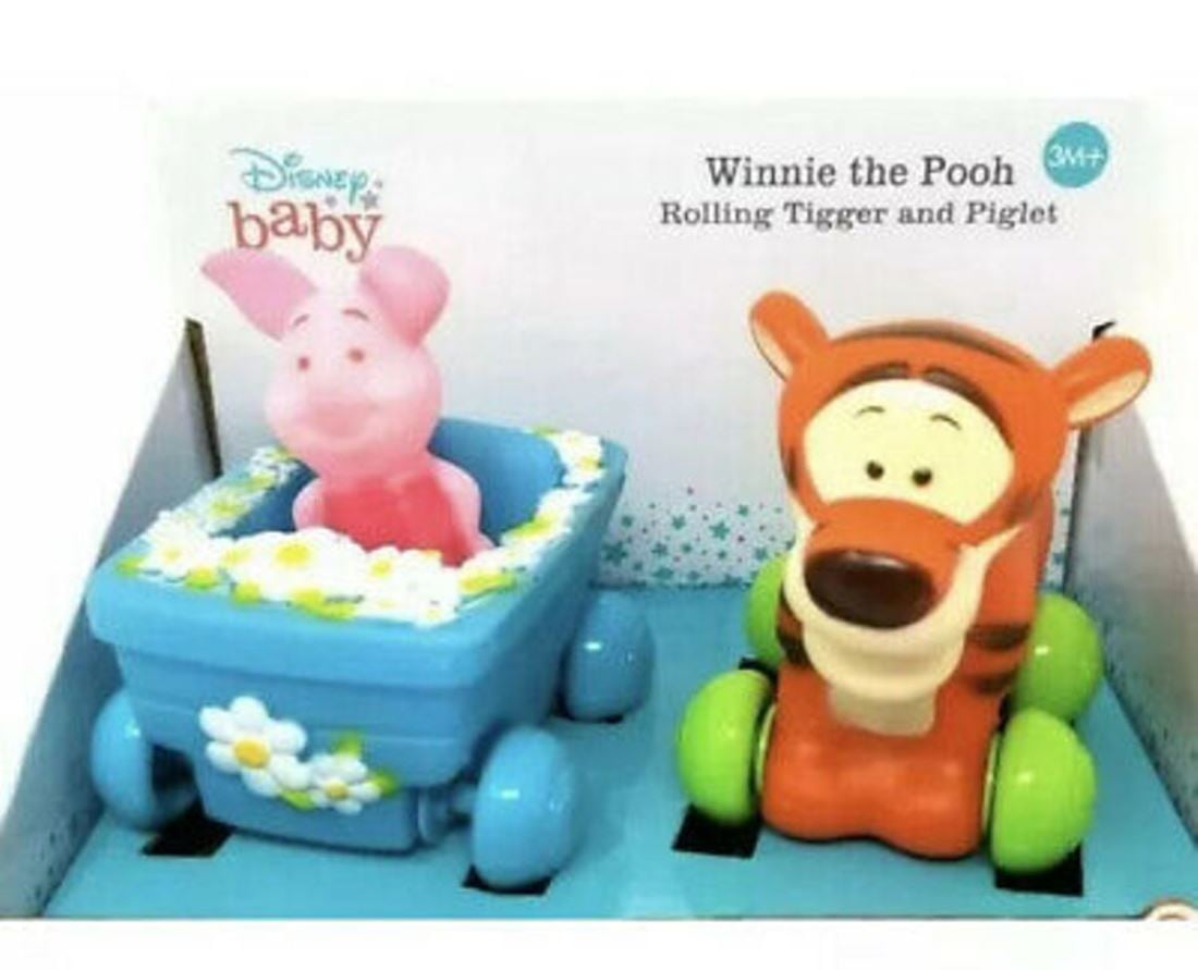 Disney Baby Winnie The Pooh Rolling Tigger and Piglet 