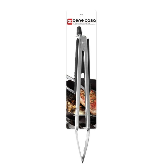 Tongs Bene Casa, 31 cm, cierre de acero inoxidable, apto para lavavajillas