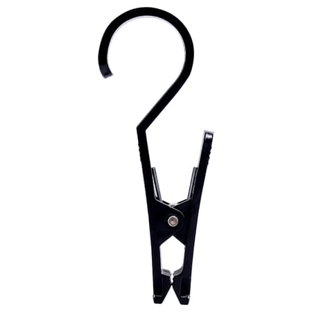 1 Pc Laundry Hooks with Clips Plastic Clothes Pins Super Strong Hanger Clips Swivel Hooks Clip for Clothing Store Home Office & Workshop 4.33x0.59 inch
