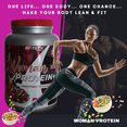 thumbnail image 2 of Woman protein sabor cereales frutales de 4.40lbs/ 2kg BIOTECKPHARMA BIOTECKPHARMA WOMAN PROTEIN PROTEINA HIDROLIZADA 0 CARBOHIDRATOS WOMAN PROTEIN, 2 of 6