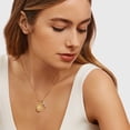 thumbnail image 5 of VNOX Cross Necklace for Women - 14k Gold Plated Virgin Mary Pendant Necklaces,Hypoallergenic Non Tarnish Golden Cubic Zirconiaholic Virgen de Guadalupe Jewelry,Religious Faith Baptism Gift for Her, 5 of 9