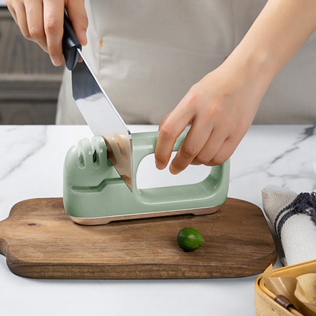 Danhjin Kitchen Stone Grinder Kitchen Knife SharpenerKitchen Multifunctional Knife SharpenerKnife Scissors Purpose Kitchen Gadgets Kitchen Gadgets