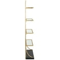 thumbnail image 5 of Safavieh Spano Glass 4 Tier Marble Base Etagere, 5 of 9