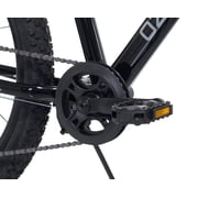 24 Ozark Trail Timber Mountain Bicycle, 8 Speed, Black, Fits Riders 46 - 56, Teen
