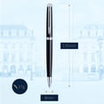 thumbnail image 3 of Waterman Hemisphere Ballpoint Pen | Gloss Black with Chrome Trim | Medium Point | Blue Ink | Gift Box, 3 of 7
