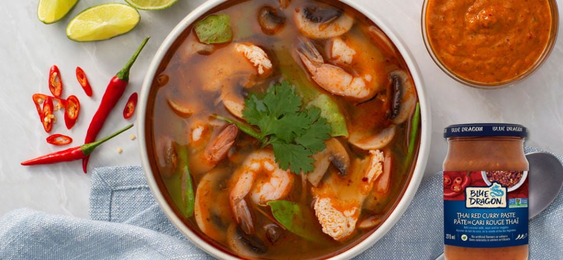 Blue Dragon Pâte de Cari Rouge Thai, 270ml