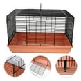 thumbnail image 3 of Iron Wire Rat Cage Hamster Cage Rat Wire Cage Large Space Dwarf Hamsters Cage, 3 of 9
