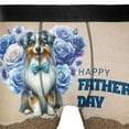 thumbnail image 4 of Australian Shepherd Proud Dad Happy Father's Day All Over Print Boxer Briefs Underwear for Men Dad Aussie Dog Lover Gifts - 02008, 4 of 6