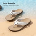 thumbnail image 6 of DREAM PAIRS Women Comfortable Flip Flops with Arch Support, Anti-Slip Sole, Water-Friendly Summer Sandals, 6 of 8