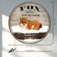 thumbnail image 2 of Fox Vintage Round Tin Sign Retro Bath Soap Wash Your Paws Metal Tin Sign for Bar Club Family Bathroom Toilet Cafe Wall Decoration Housewarming Gift 12x12 Inches, 2 of 5