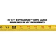 thumbnail image 4 of GreatNeck ExtraMarkTape Measure, Easy to Read, 25' x 1", 4 of 9