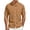 Camel, variant on Men's Linen Shirts Summer Short Sleeve Casual Button Down Banded Collar Work Shirt Basic Beach Lounge Vacation Shirts with Pocket Gray XL