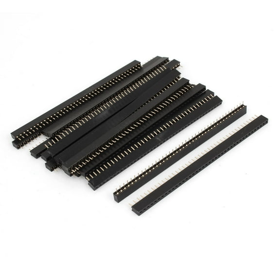 20Pcs Single Row 40 Pin 2.0mm Pitch Female PCB Header Connector