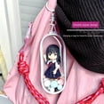 thumbnail image 5 of Clear Figure Display Bag with Metal Buckle Waterproof PVC Zipper Dustproof Portable OB11 BJD Doll Carrying Case Hanging Storage Bag, 5 of 5