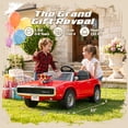 thumbnail image 4 of iYofe 24V 2 Seater Licensed 1970 Dodge Charger R/T Powered Ride-On Car with Remote Control & Safety Belt, Red, 4 of 10