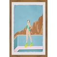 thumbnail image 2 of MH-JULWHF-89-MBWFPFL-36 36" x 24" - "Yellow Tower Heels" Framed Gic, 2 of 5