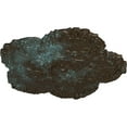 thumbnail image 3 of Ekena Millwork 25 5/8"OD x 1"P Shell Ceiling Medallion, Hand-Painted Bronze Blue Patina, 3 of 6