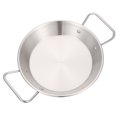 thumbnail image 3 of Stainless Steel Snack Holder Party Fried Food Tray Restaurant French Fries Plate, 3 of 8