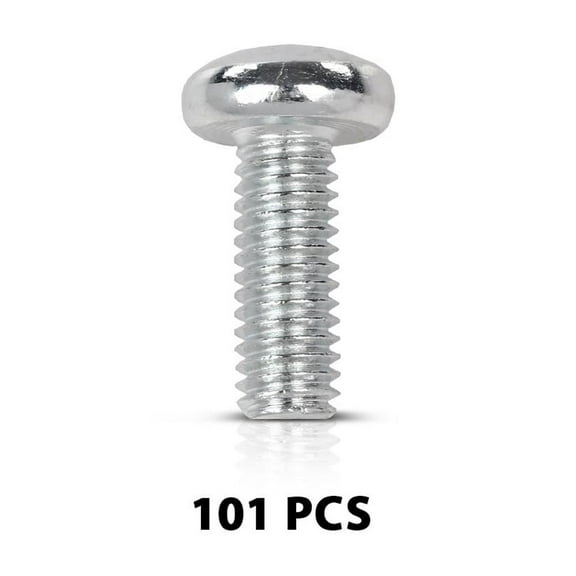 CROSSDESIGN 100 Per Bag-LICENSE PLATE SCREWS FIT FOR TOYOTA / HONDA / LEXUS - 100 Per Bag