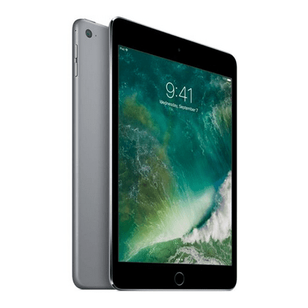 Refurbished Apple iPad mini 4 with WiFi 7.9&quot; Touchscreen Tablet Computer Featuring iOS 10 Operating System, Space Gray