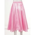 thumbnail image 4 of iiniim Girls Latin Dance Skirt Ballet Tutu Dress Chiffon Flared Skater Dancewear 3-12 Pink 3-4, 4 of 7