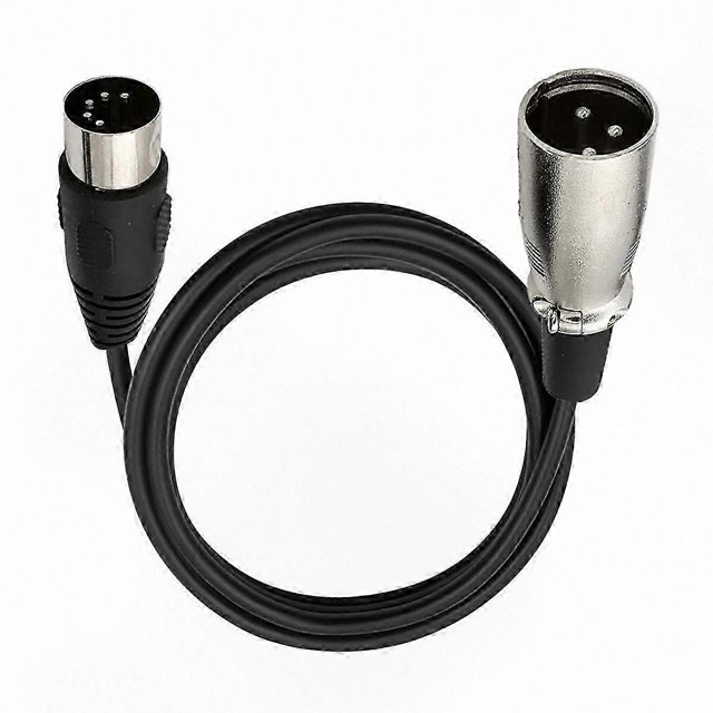 XLR Male to 5-Pin MIDI Cables for o Gear Connection with XLR Connectors