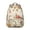 Beige-13, variant on Pattern Students Backpack Pineapples Hawaiian Hawaii Tropical School Bag with Fruit Summer Yellow Golden Print, Durable and Comfortable