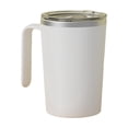 thumbnail image 1 of Taza de café automática con mezclador magnético para limonada Blanco con asa, 1 of 9