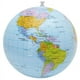 thumbnail image 1 of Globo terráqueo inflable de 16 pulgadas JAMW Mapa del mundo para jardín Playa Piscina, 1 of 5