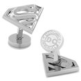 thumbnail image 1 of DC Comics Stainless Steel Superman Cufflinks, Officially Licensed, 1 of 2