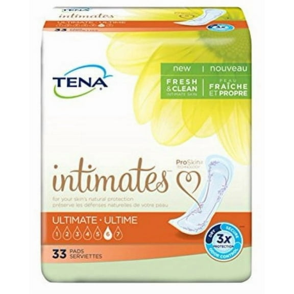 TENA Intimates Ultimate Pant Liner, Heavy 16 Inch Bladder Control Pads, 54305 - PK/33 by TENA