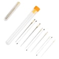 thumbnail image 2 of Set of 20 Bookbinding Tools, DaKuan Bone Folder Creaser Waxed Linen Thread Wood Handle Awl Large-eye Needles Binder Clips for Handmade DIY Bookbinding Crafts and Sewing Supplies, 2 of 9