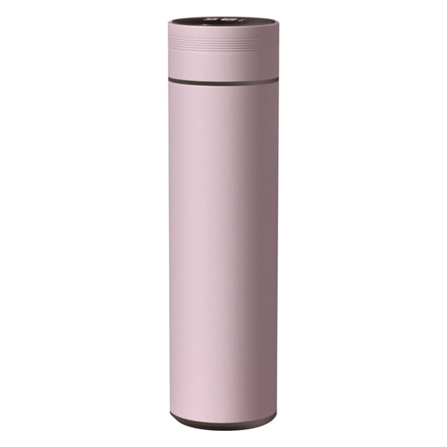 Botella de agua aislada Wamans, botella de agua aislada con pantalla LED, botella de vacío para café, mantiene las bebidas calientes o frías para viajes, escuela, oficina