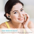 thumbnail image 4 of Wired In-Ear Headphones with Built-in Microphone Universal 35mm Audio Jack Compatible for Smartphones Laptops Tablets MP3 Players and Portable Gaming Devices, 4 of 8
